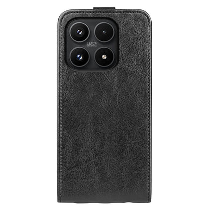 Xiaomi 17 Texture Vertical Flip Leather Wallet Case with Card Slot, PU TPU Shockproof Protective Cover, Anti-Drop Magnetic Folio Phone Case