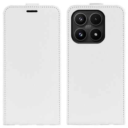 Xiaomi 17 Texture Vertical Flip Leather Wallet Case with Card Slot, PU TPU Shockproof Protective Cover, Anti-Drop Magnetic Folio Phone Case