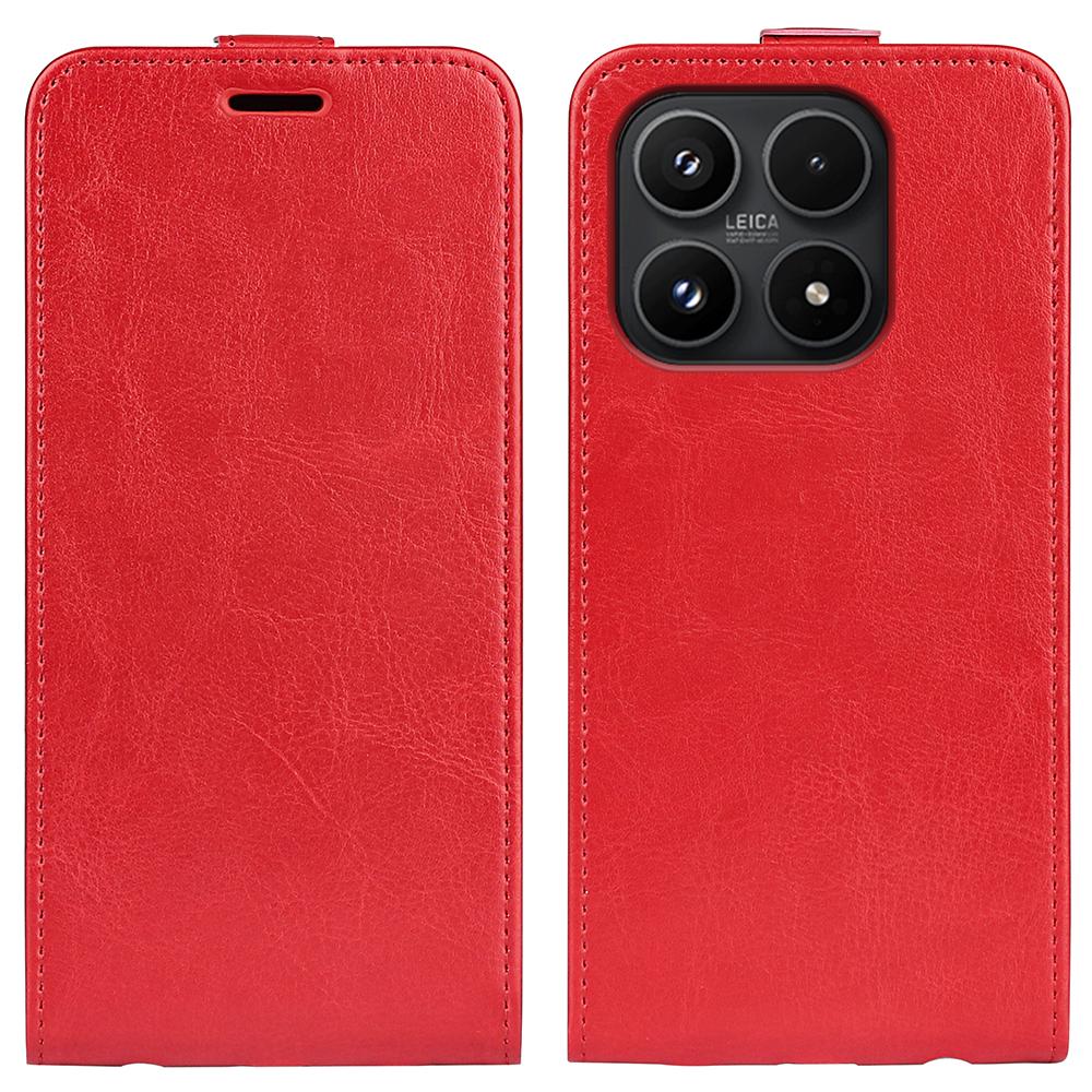 Xiaomi 17 Texture Vertical Flip Leather Wallet Case with Card Slot, PU TPU Shockproof Protective Cover, Anti-Drop Magnetic Folio Phone Case