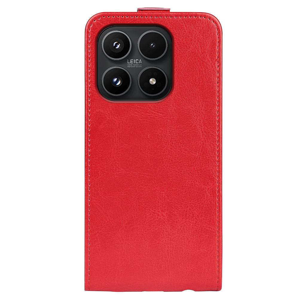 Xiaomi 17 Texture Vertical Flip Leather Wallet Case with Card Slot, PU TPU Shockproof Protective Cover, Anti-Drop Magnetic Folio Phone Case