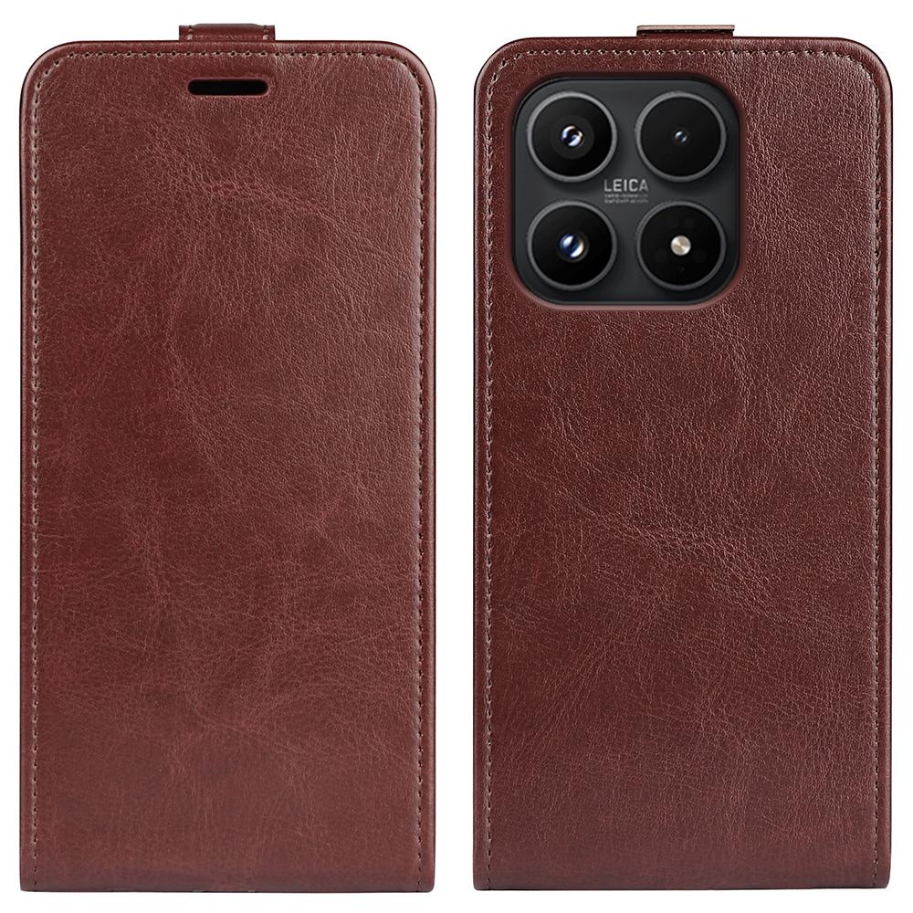 Xiaomi 17 Texture Vertical Flip Leather Wallet Case with Card Slot, PU TPU Shockproof Protective Cover, Anti-Drop Magnetic Folio Phone Case