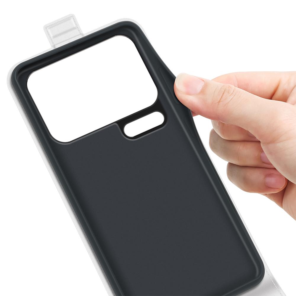 Xiaomi 17 Pro Texture Vertical Flip Leather Wallet Case with Card Slot, PU TPU Shockproof Protective Cover, Anti-Drop Magnetic Folio Phone Case