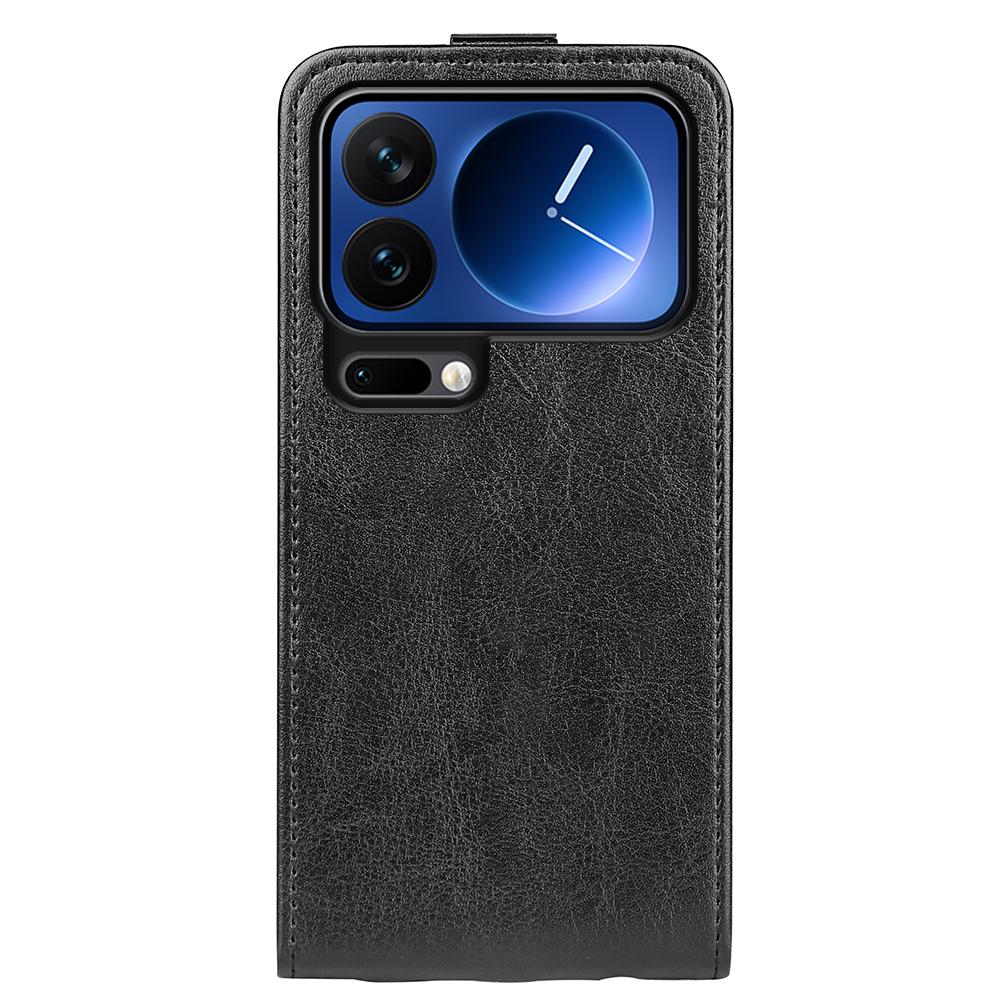 Xiaomi 17 Pro max Texture Vertical Flip Leather Wallet Case with Card Slot, PU TPU Shockproof Protective Cover, Anti-Drop Magnetic Folio Phone Case