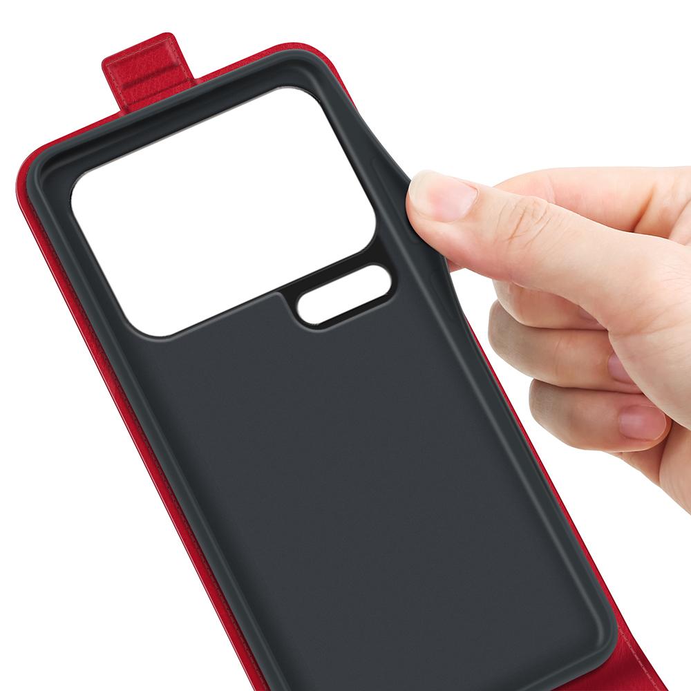 Xiaomi 17 Pro max Texture Vertical Flip Leather Wallet Case with Card Slot, PU TPU Shockproof Protective Cover, Anti-Drop Magnetic Folio Phone Case
