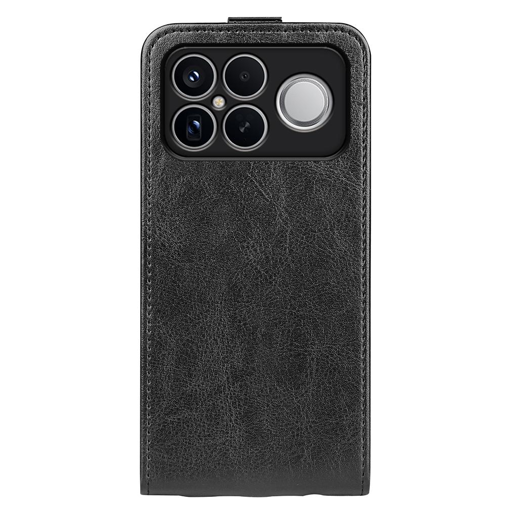 Xiaomi Poco F8 Ultra 5G Texture Vertical Flip Leather Wallet Case with Card Slot, PU TPU Shockproof Protective Cover, Anti-Drop Magnetic Folio Phone Case