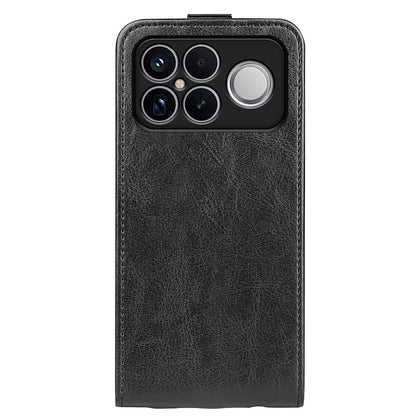 Xiaomi Poco F8 Ultra 5G Texture Vertical Flip Leather Wallet Case with Card Slot, PU TPU Shockproof Protective Cover, Anti-Drop Magnetic Folio Phone Case
