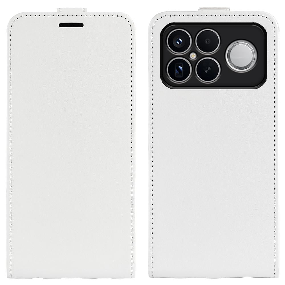 Xiaomi Poco F8 Ultra 5G Texture Vertical Flip Leather Wallet Case with Card Slot, PU TPU Shockproof Protective Cover, Anti-Drop Magnetic Folio Phone Case