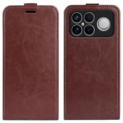 Xiaomi Poco F8 Ultra 5G Texture Vertical Flip Leather Wallet Case with Card Slot, PU TPU Shockproof Protective Cover, Anti-Drop Magnetic Folio Phone Case