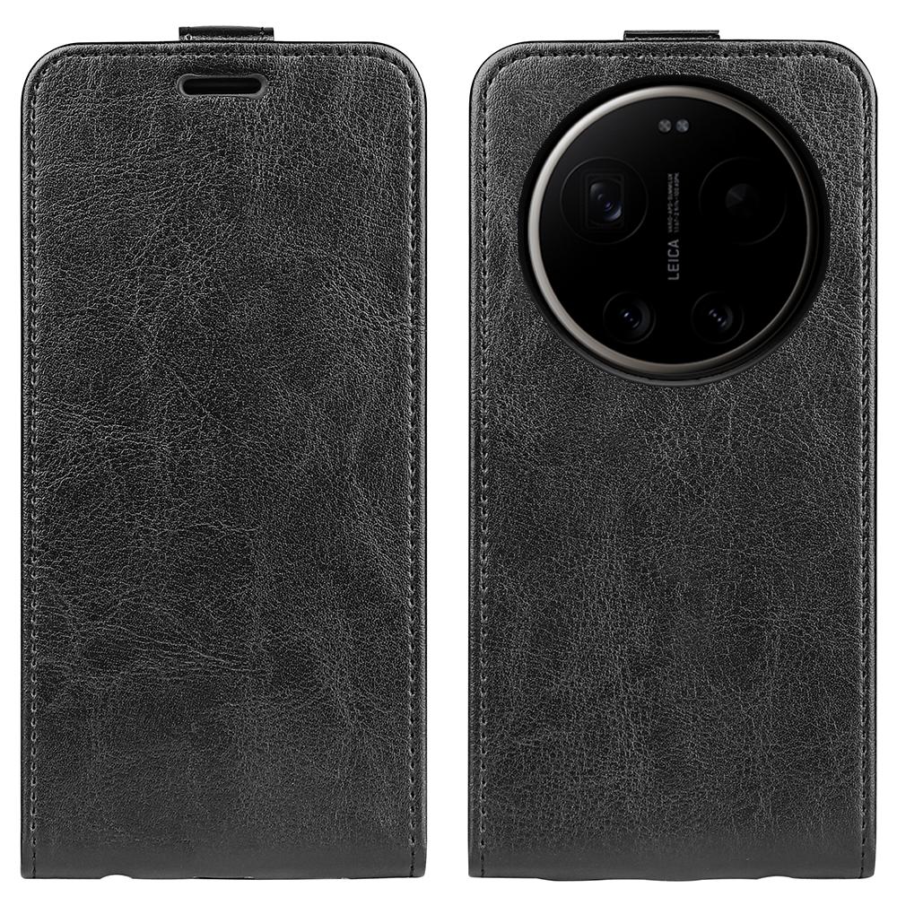 Xiaomi 17 Ultra Texture Vertical Flip Leather Wallet Case with Card Slot, PU TPU Shockproof Protective Cover, Anti-Drop Magnetic Folio Phone Case