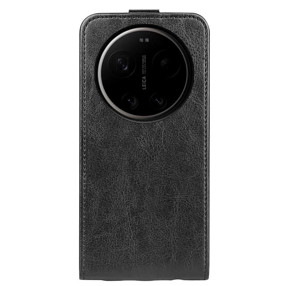 Xiaomi 17 Ultra Texture Vertical Flip Leather Wallet Case with Card Slot, PU TPU Shockproof Protective Cover, Anti-Drop Magnetic Folio Phone Case
