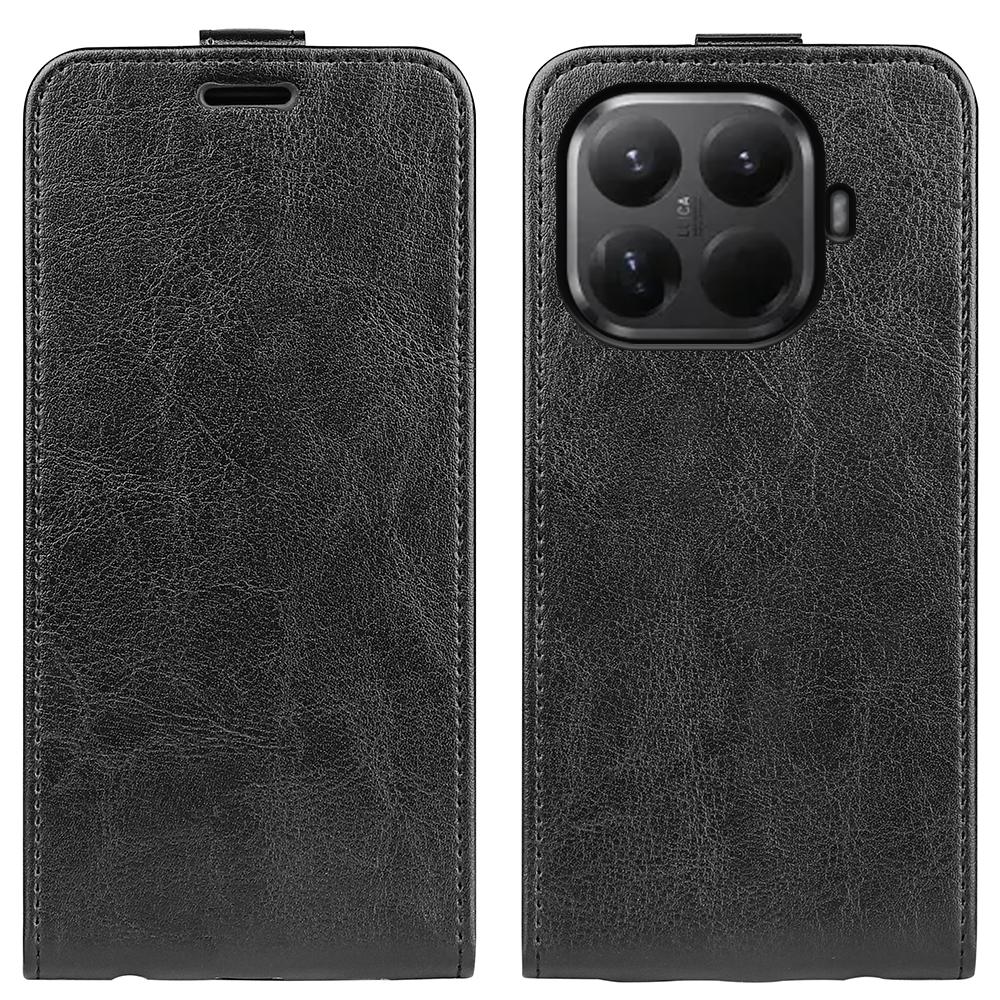 Xiaomi 17T Texture Vertical Flip Leather Wallet Case with Card Slot, PU TPU Shockproof Protective Cover, Anti-Drop Magnetic Folio Phone Case