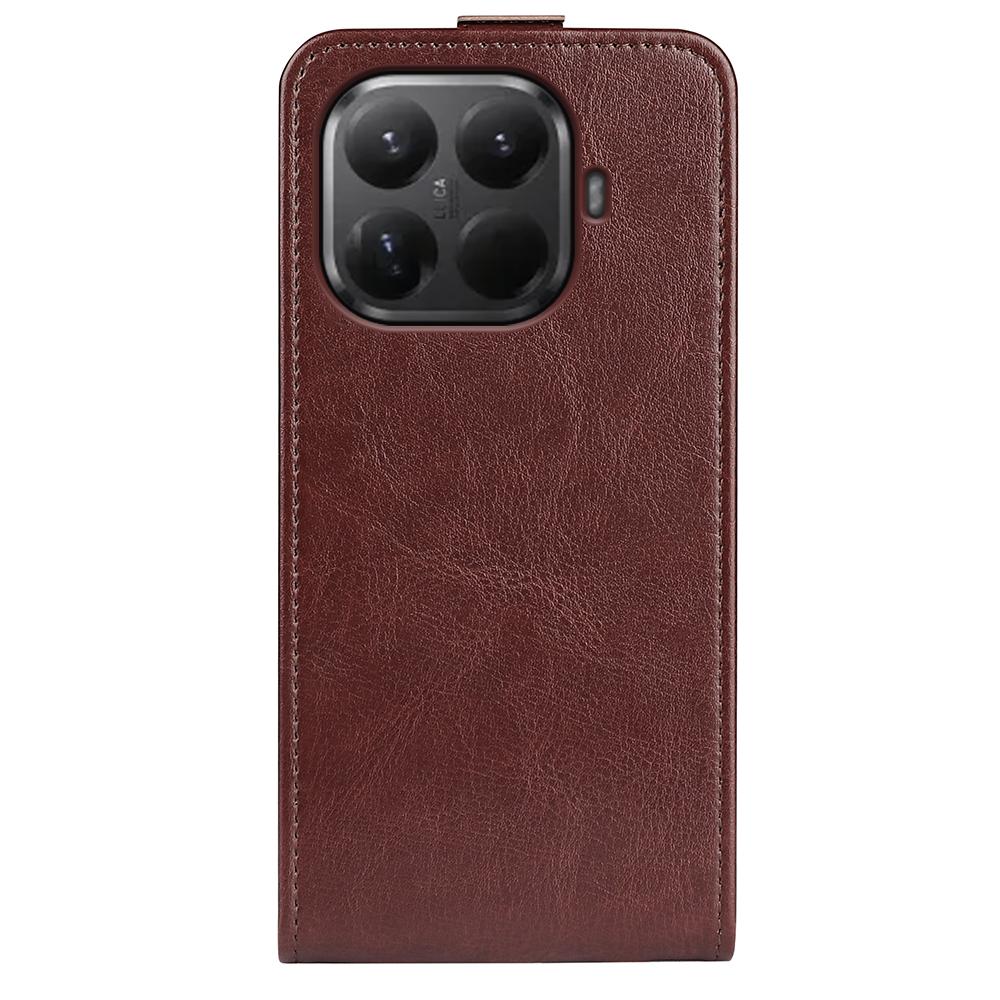 Xiaomi 17T Texture Vertical Flip Leather Wallet Case with Card Slot, PU TPU Shockproof Protective Cover, Anti-Drop Magnetic Folio Phone Case