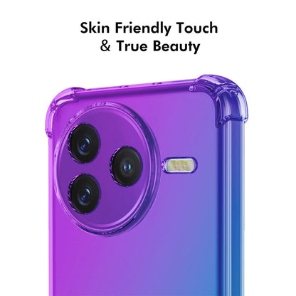 Xiaomi Redmi K80 Gradient Airbag TPU Phone Case Shockproof Slim Protective Cover