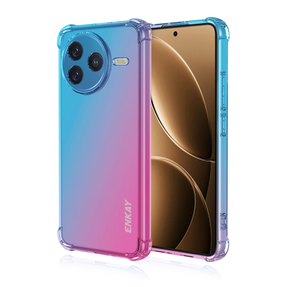 Xiaomi Redmi K80 Pro Gradient Airbag TPU Phone Case Shockproof Slim Protective Cover