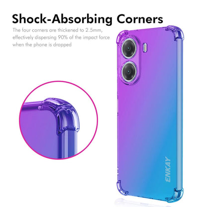 Xiaomi Poco X7 Pro Gradient Airbag TPU Phone Case Shockproof Slim Protective Cover