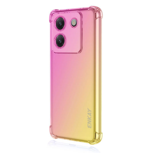 Xiaomi Poco M7 Pro Gradient Airbag TPU Phone Case Shockproof Slim Protective Cover