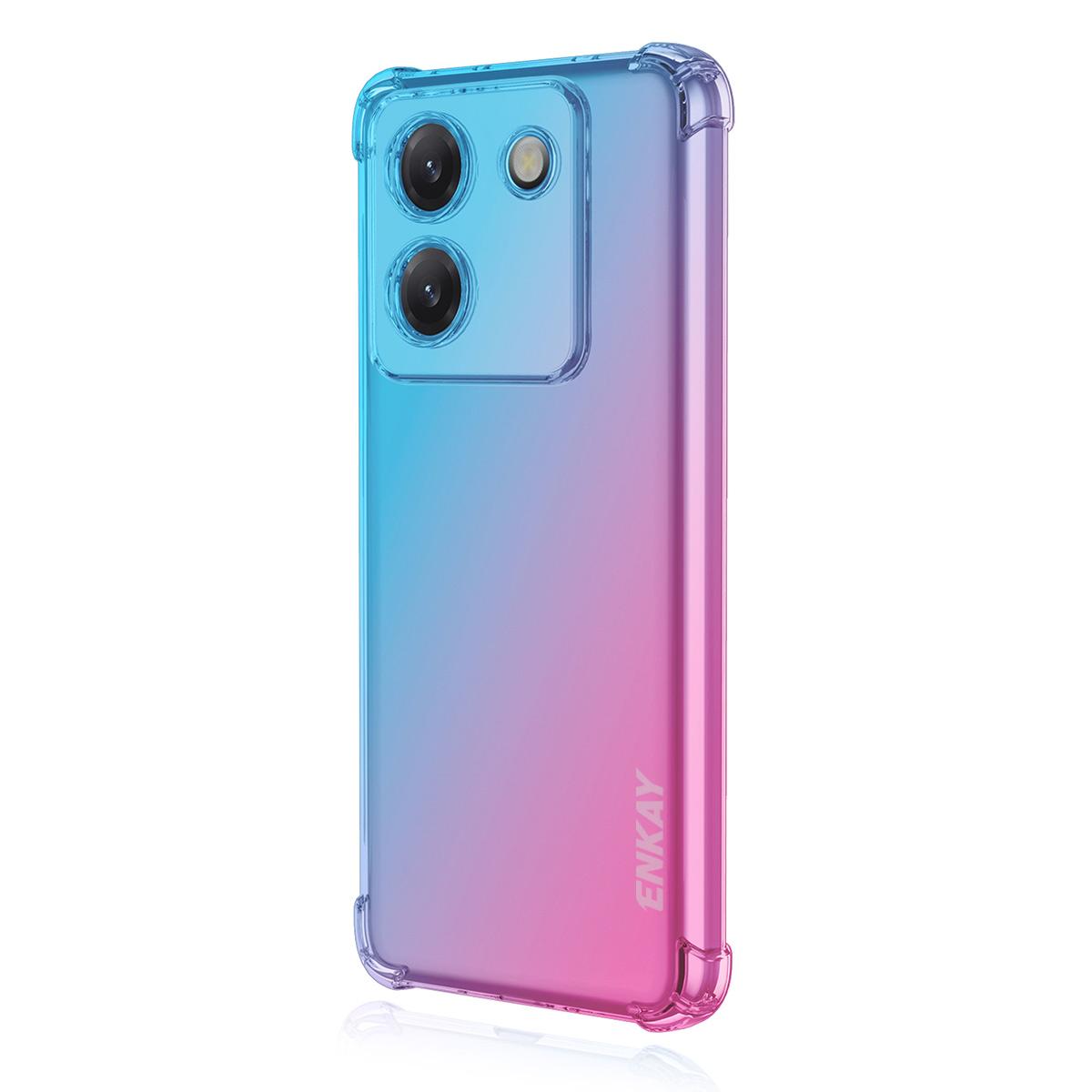 Xiaomi Poco M7 Pro Gradient Airbag TPU Phone Case Shockproof Slim Protective Cover