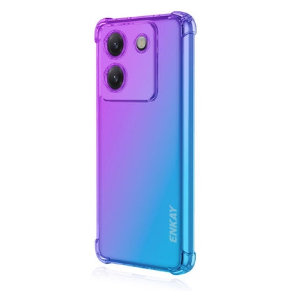 Xiaomi Poco M7 Pro Gradient Airbag TPU Phone Case Shockproof Slim Protective Cover