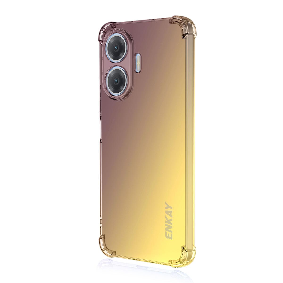 Xiaomi Poco F7 Gradient Airbag TPU Phone Case Shockproof Slim Protective Cover