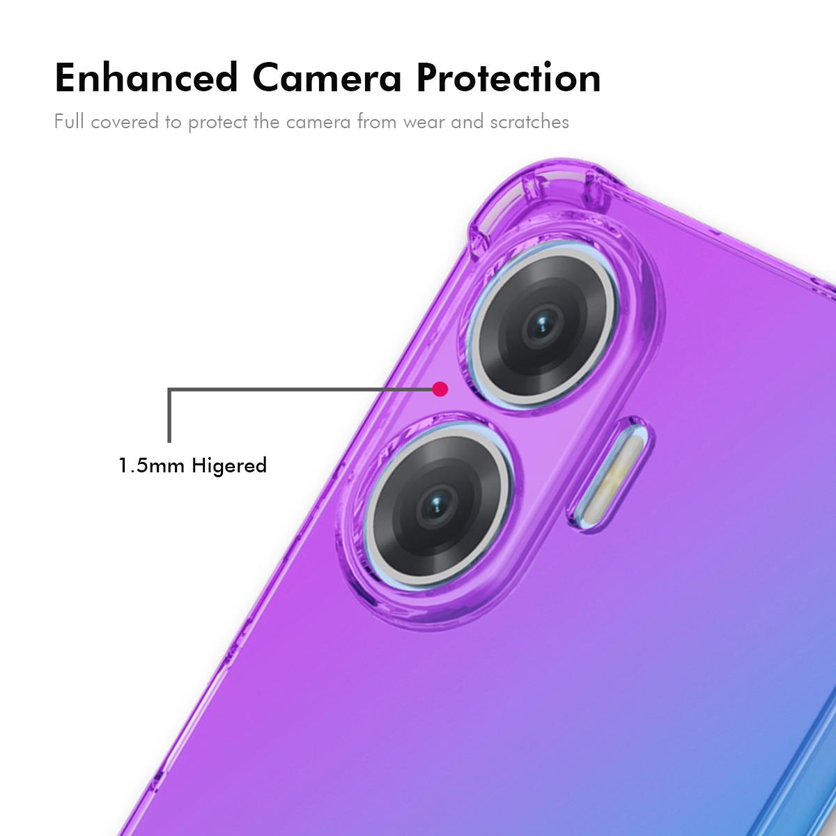 Xiaomi Redmi Turbo 4 Pro Gradient Airbag TPU Phone Case Shockproof Slim Protective Cover