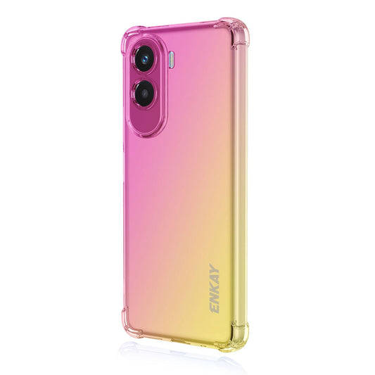 Xiaomi Poco M7 4G 169mm Gradient Airbag TPU Phone Case Shockproof Slim Protective Cover