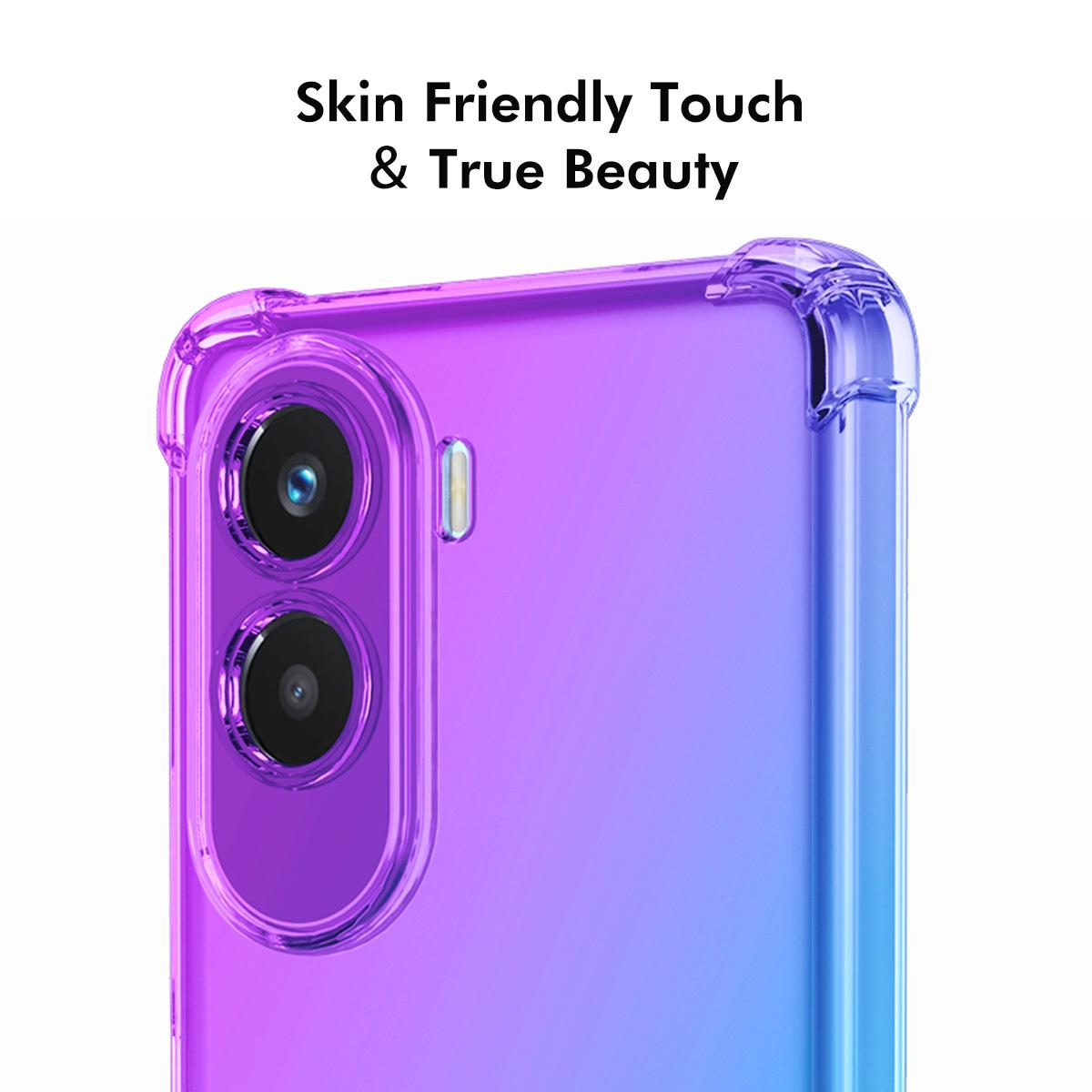 Xiaomi Poco M7 4G 169mm Gradient Airbag TPU Phone Case Shockproof Slim Protective Cover