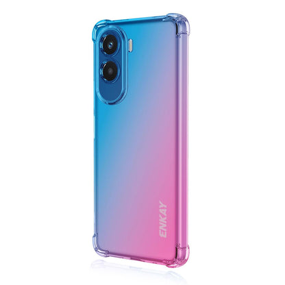 Xiaomi Poco M7 4G 169mm Gradient Airbag TPU Phone Case Shockproof Slim Protective Cover