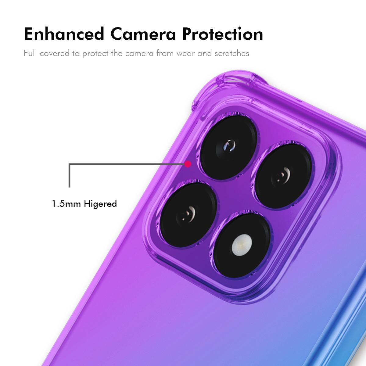 Xiaomi 15T Gradient Airbag TPU Phone Case Shockproof Slim Protective Cover