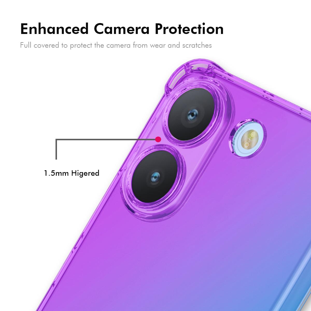 Xiaomi Poco X8 Pro Gradient Airbag TPU Phone Case Shockproof Slim Protective Cover