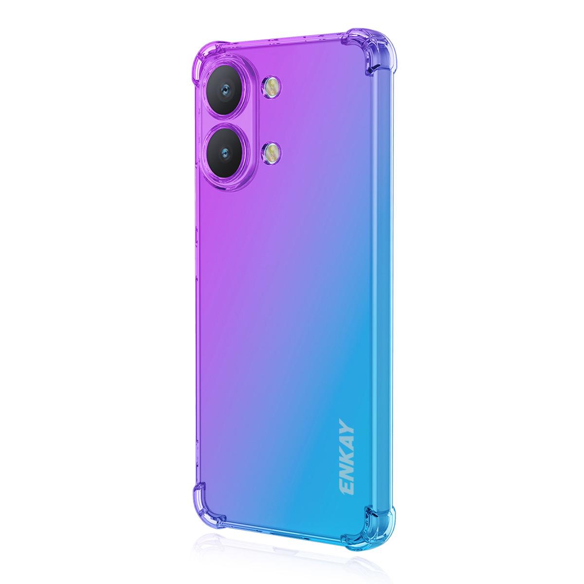Xiaomi Poco X8 Pro Max Gradient Airbag TPU Phone Case Shockproof Slim Protective Cover