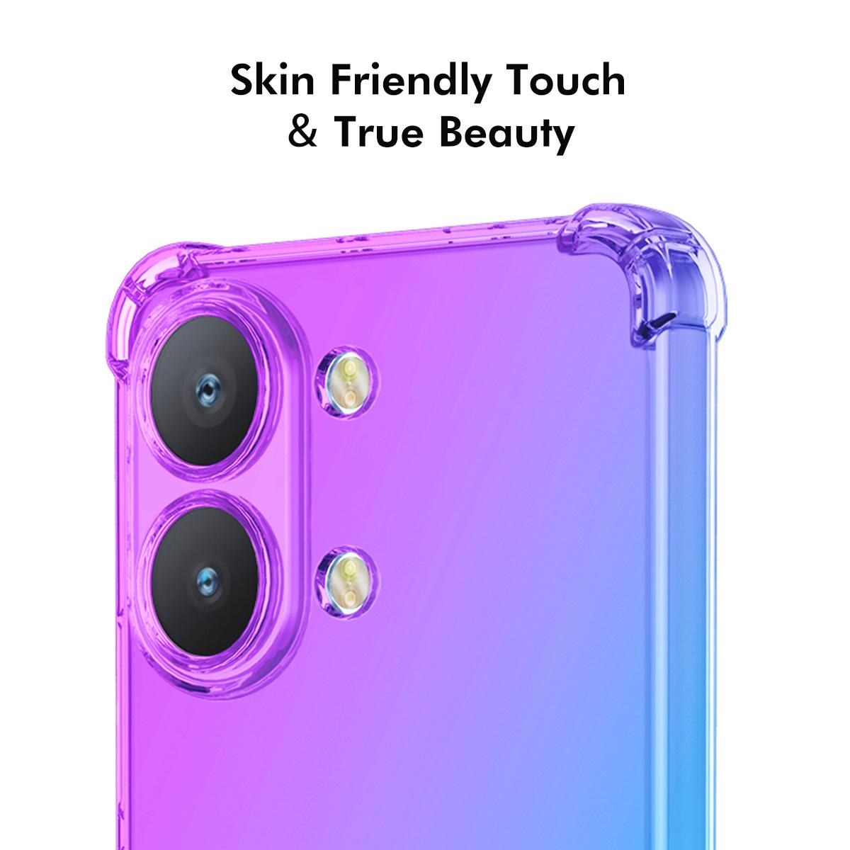 Xiaomi Poco X8 Pro Max Gradient Airbag TPU Phone Case Shockproof Slim Protective Cover