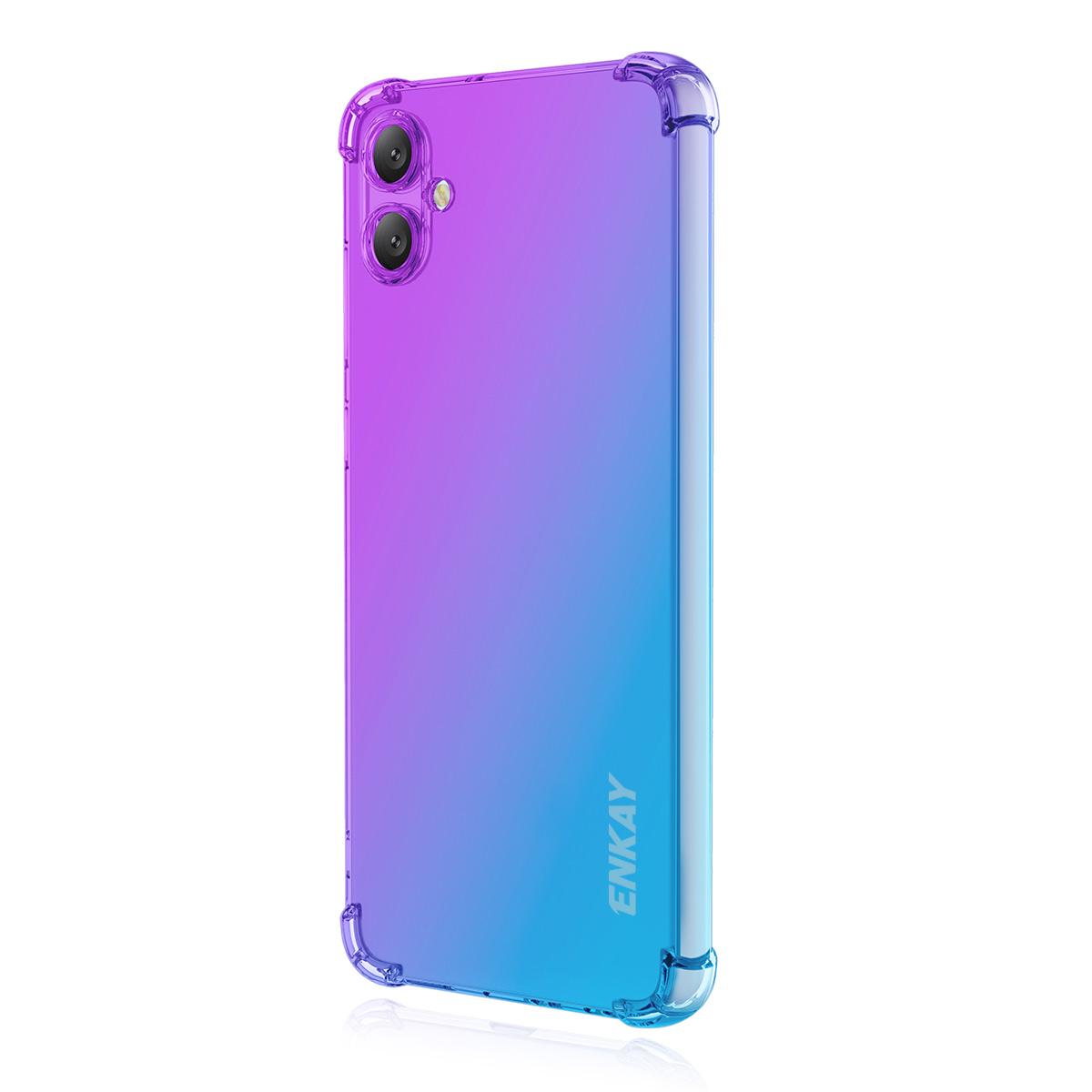Samsung Galaxy A06 4G Gradient Airbag TPU Phone Case Shockproof Slim Protective Cover
