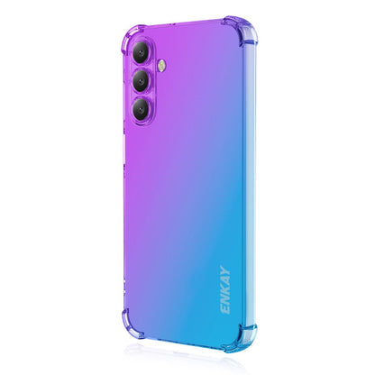 Samsung Galaxy S24+ 5G Gradient Airbag TPU Phone Case Shockproof Slim Protective Cover