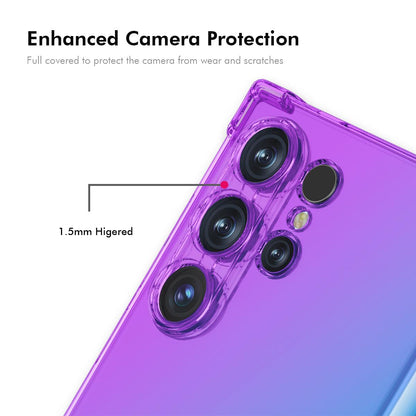 Samsung Galaxy S24 Ultra 5G Gradient Airbag TPU Phone Case Shockproof Slim Protective Cover