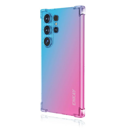 Samsung Galaxy S24 Ultra 5G Gradient Airbag TPU Phone Case Shockproof Slim Protective Cover