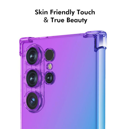Samsung Galaxy S24 Ultra 5G Gradient Airbag TPU Phone Case Shockproof Slim Protective Cover