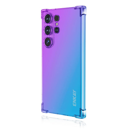 Samsung Galaxy S25 Ultra 5G Gradient Airbag TPU Phone Case Shockproof Slim Protective Cover