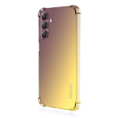 Samsung Galaxy S24 5G Gradient Airbag TPU Phone Case Shockproof Slim Protective Cover