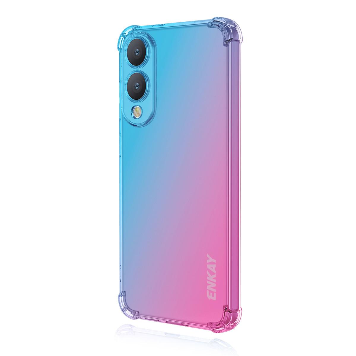 Samsung Galaxy S25 Edge 5G Gradient Airbag TPU Phone Case Shockproof Slim Protective Cover