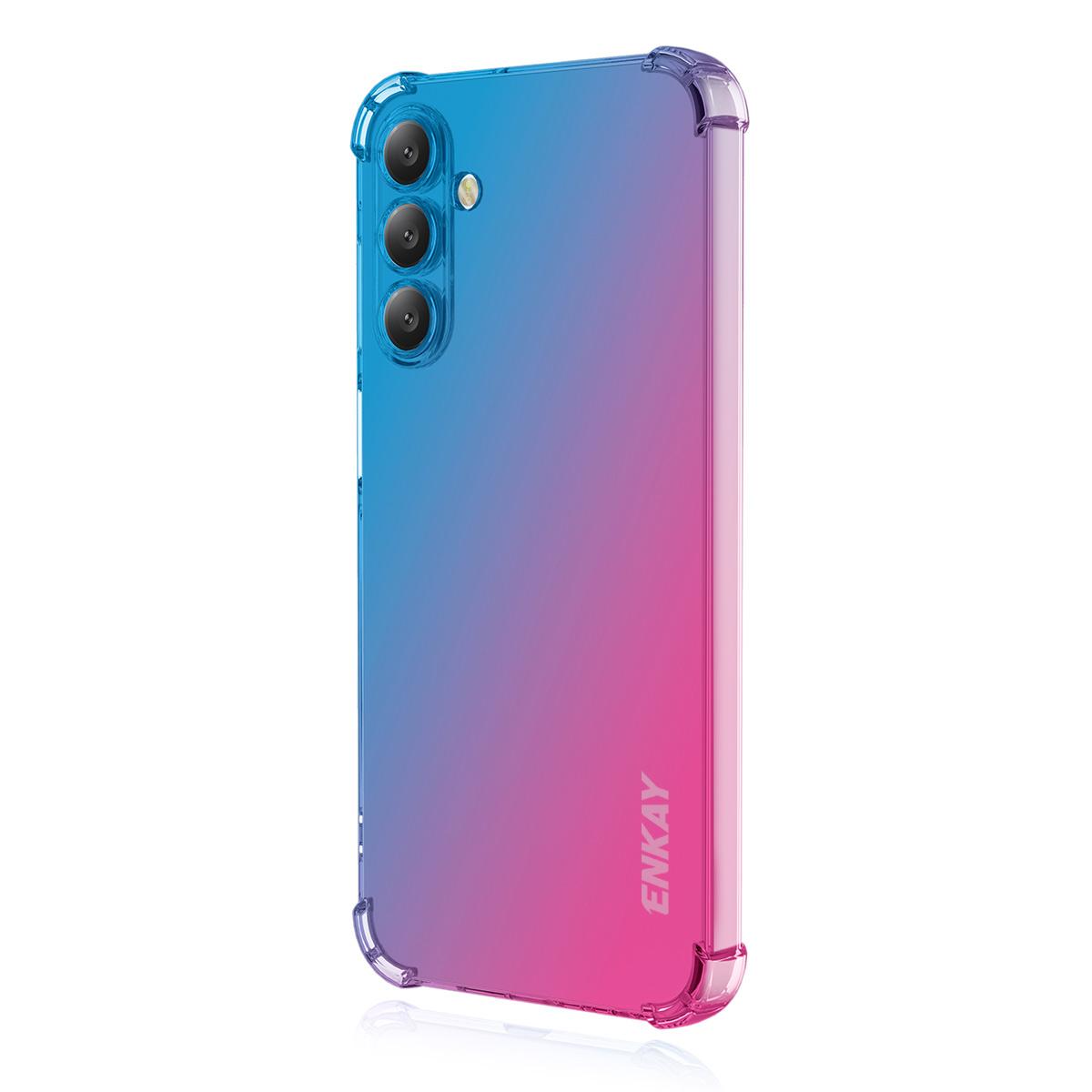 Samsung Galaxy M16 Gradient Airbag TPU Phone Case Shockproof Slim Protective Cover