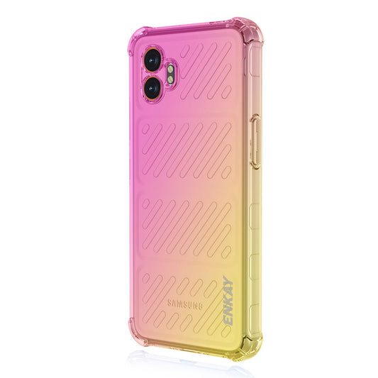 Samsung Galaxy Xcover7 Pro Gradient Airbag TPU Phone Case Shockproof Slim Protective Cover