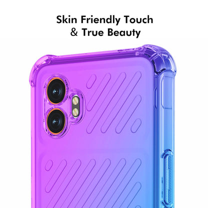 Samsung Galaxy Xcover7 Pro Gradient Airbag TPU Phone Case Shockproof Slim Protective Cover