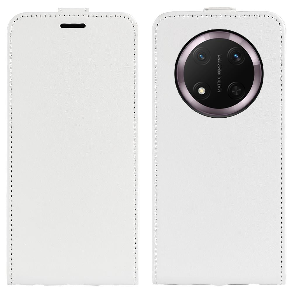 Honor X9c Texture Vertical Flip Leather Wallet Case with Card Slot, PU TPU Shockproof Protective Cover, Anti-Drop Magnetic Folio Phone Case