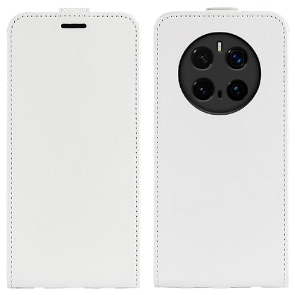 Honor Magic7 Pro Texture Vertical Flip Leather Wallet Case with Card Slot, PU TPU Shockproof Protective Cover, Anti-Drop Magnetic Folio Phone Case