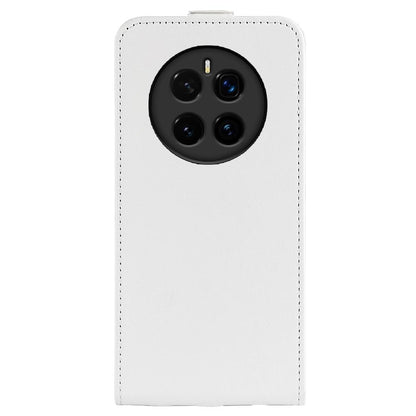 Honor Magic7 5G Texture Vertical Flip Leather Wallet Case with Card Slot, PU TPU Shockproof Protective Cover, Anti-Drop Magnetic Folio Phone Case