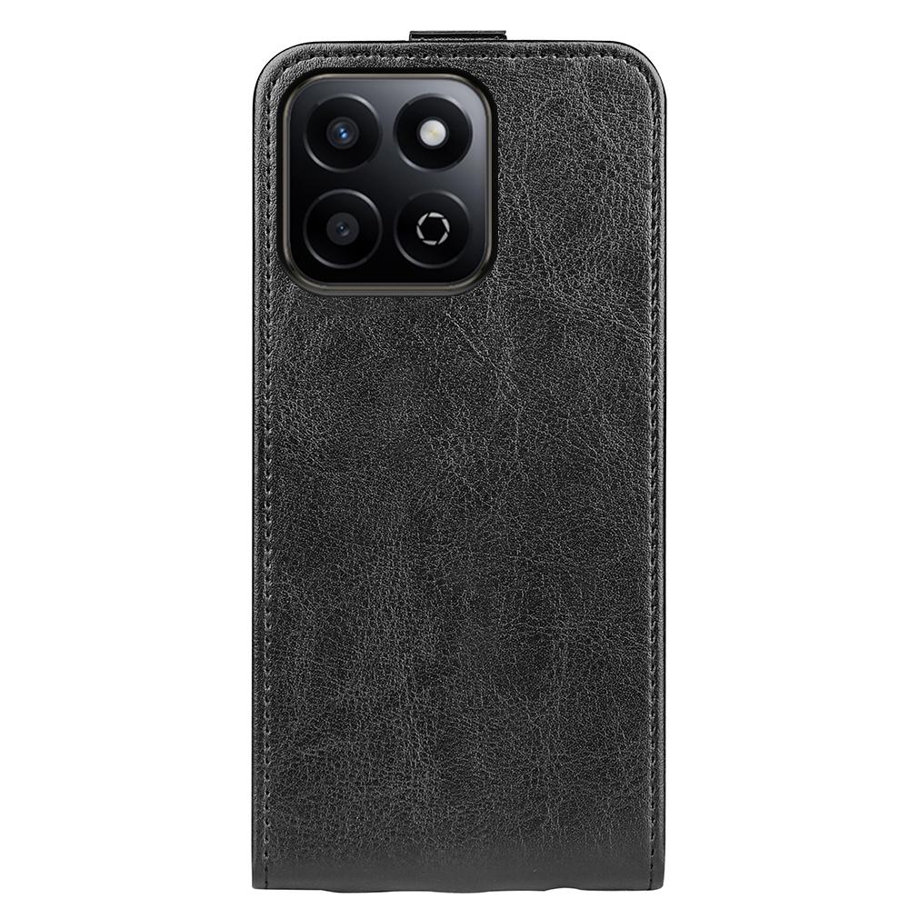Honor 200 Smart Texture Vertical Flip Leather Wallet Case with Card Slot, PU TPU Shockproof Protective Cover, Anti-Drop Magnetic Folio Phone Case