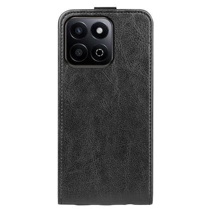 Honor 200 Smart Texture Vertical Flip Leather Wallet Case with Card Slot, PU TPU Shockproof Protective Cover, Anti-Drop Magnetic Folio Phone Case