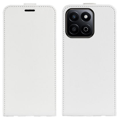 Honor 200 Smart Texture Vertical Flip Leather Wallet Case with Card Slot, PU TPU Shockproof Protective Cover, Anti-Drop Magnetic Folio Phone Case