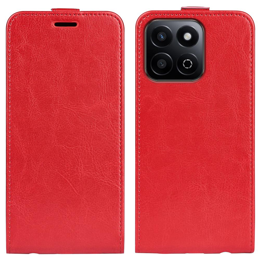 Honor 200 Smart Texture Vertical Flip Leather Wallet Case with Card Slot, PU TPU Shockproof Protective Cover, Anti-Drop Magnetic Folio Phone Case