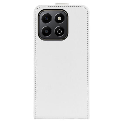 Honor X6b Texture Vertical Flip Leather Wallet Case with Card Slot, PU TPU Shockproof Protective Cover, Anti-Drop Magnetic Folio Phone Case